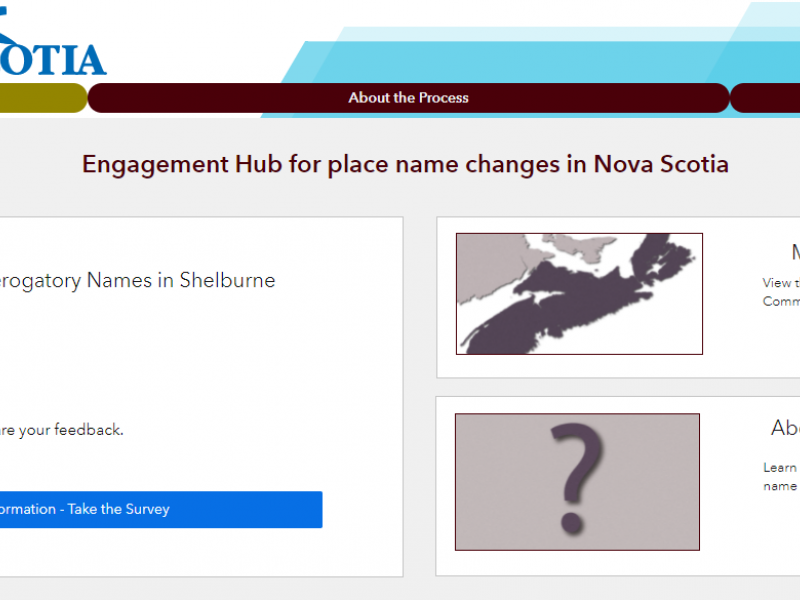 Engagement Hub for Place Name Changes Released